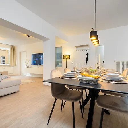 Primero City-loftdomizil I 84qm Innenstadt Rathaus I Gemeinschaftsterrasse 6 P 公寓 奥格斯堡
