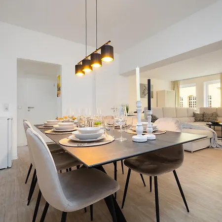 Primero City-loftdomizil 84qm Innenstadt Rathaus Gemeinschaftsterrasse 6 P